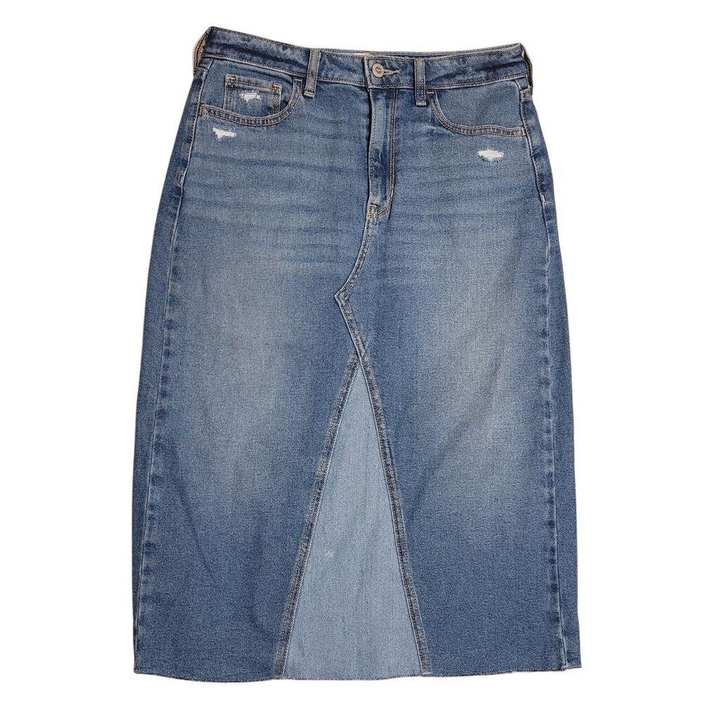 Hollister Ultra High-Rise Vintage Stretch 5 Pocket Denim Skirt Size 9/29
